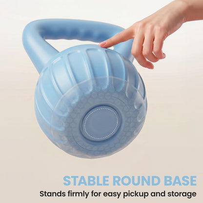 Kettlebell for Strength Training Kettle Bell with Non-Slip Handle 6 kg Blue