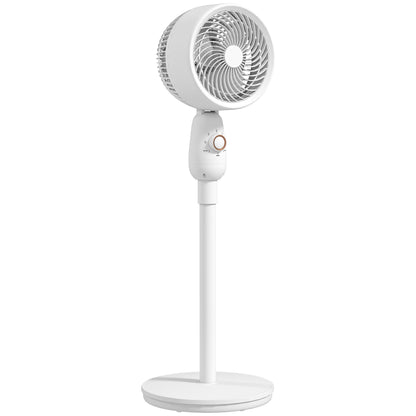 Pedestal Fan, Powerful Air Circulator, 36 Inch Floor Standing Fan with 3 Speed Settings, 70° Oscillating for Bedroom