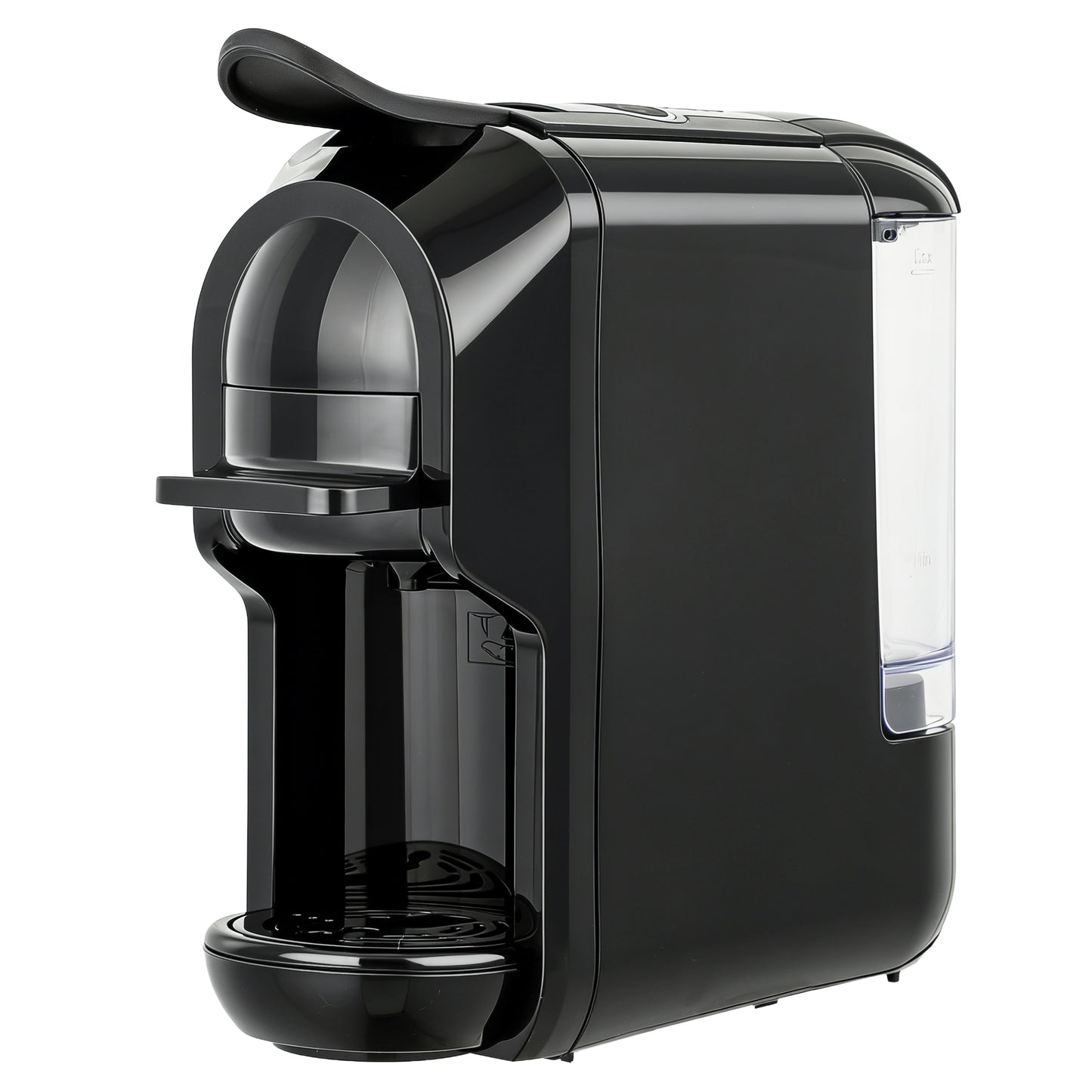 Pod Coffee Machine for Nespresso, Dolce Gusto Capsule & Ground Coffee, Small Semi Automatic Coffee Maker, 19 Bar, 0.6L