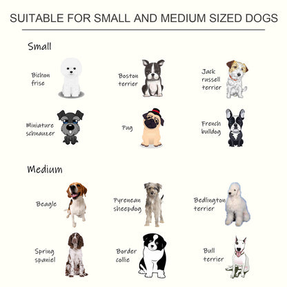 Raised Dog Feeding Bowls with Stand, Stainless Steel for Medium Dog, 58L x 31W x 25H cm - White