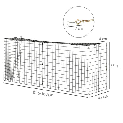 Extendable Fire Guard Screen, Freestanding Fire Screen Spark Guard, Folding Fireplace Cover, Wire Mesh