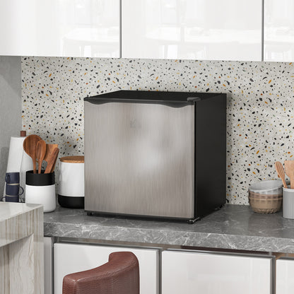 35L Mini Freezer, -24℃ to -14℃ Temperature - Silver Tone