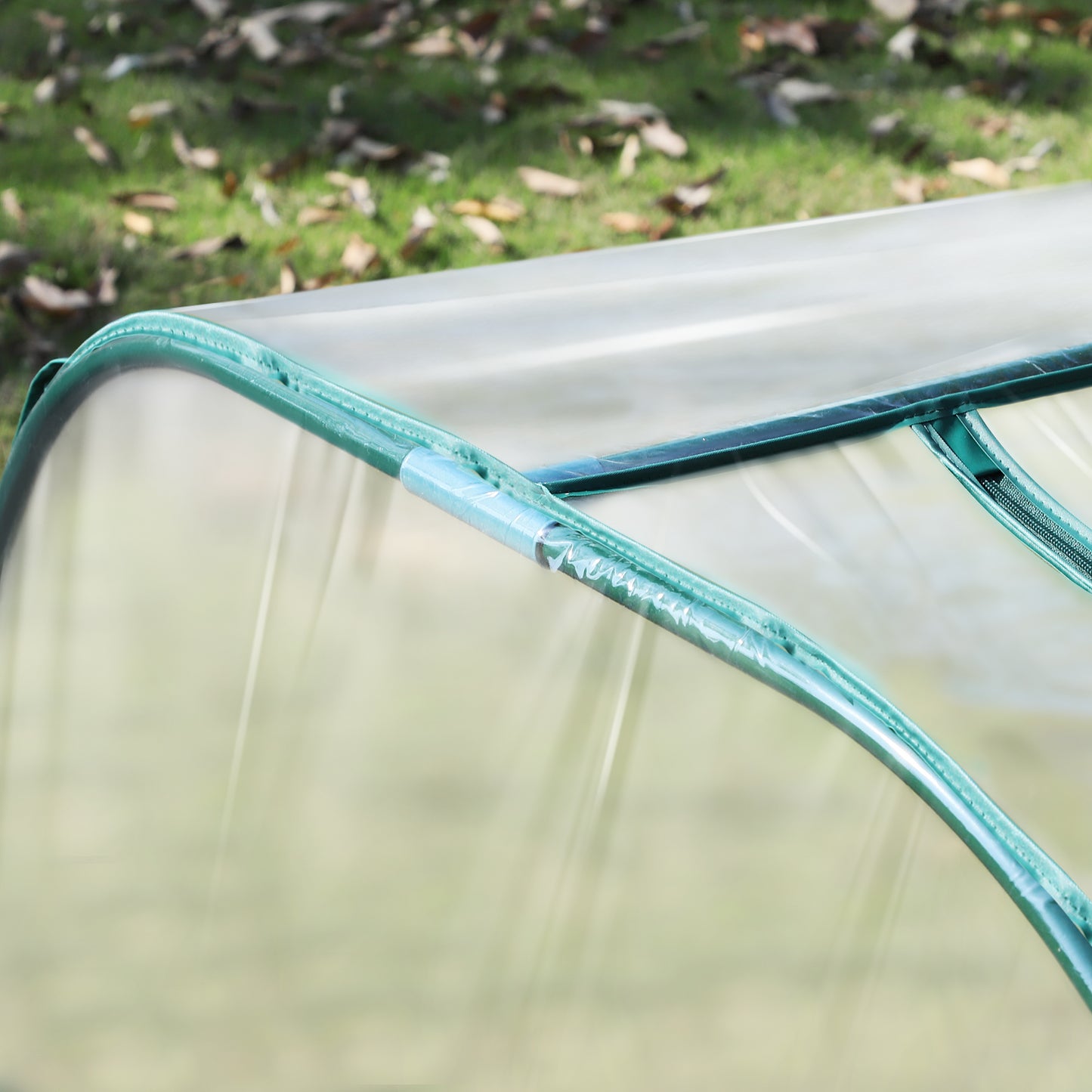 395 x 100 cm Low Tunnel Greenhouse - Clear