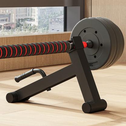 Deadlift Barbell Jack with Non-Slip Handle, for Weight Training - Black
