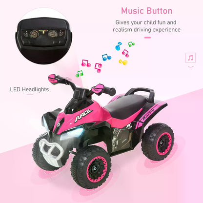 Ride on Toy for Kids 4 Wheel Foot-to-Floor Sliding Walking Car Toy Motorcycle Baby Walker Toddler Toys for for 18-36 Months B