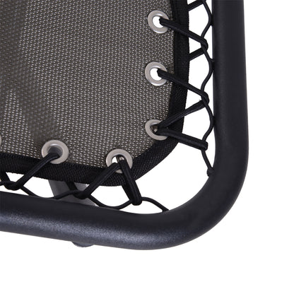 Zero Gravity Chair Metal Frame Texteline Armchair Outdoor Folding and Reclining Sun Lounger with Head Pillow for Patio Deckin
