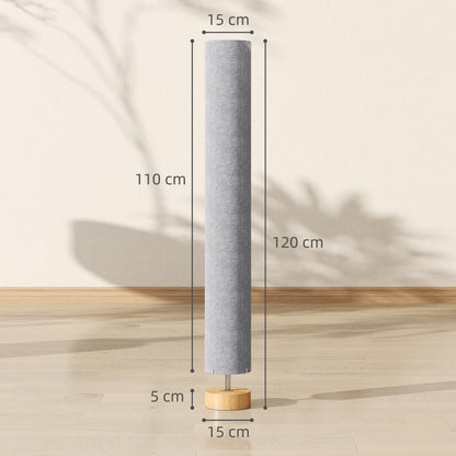 LED Floor Lamp for Living Room, 120cm Modern Standing Lamp with 3000K/4500K/6500K Colour Temperatures
