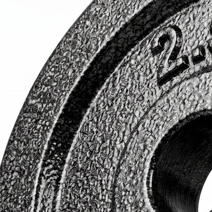 Weight Plates Set, 1"/2.5cm Weight Disc Pair, 4 x 2.5kg Metal Dumbbell/Barbell Plates for Home Gym