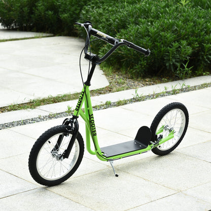 Kick Scooters for Kids with Adjustable Height, Anti-Slip Deck, Dual Brakes, Rubber Tyres