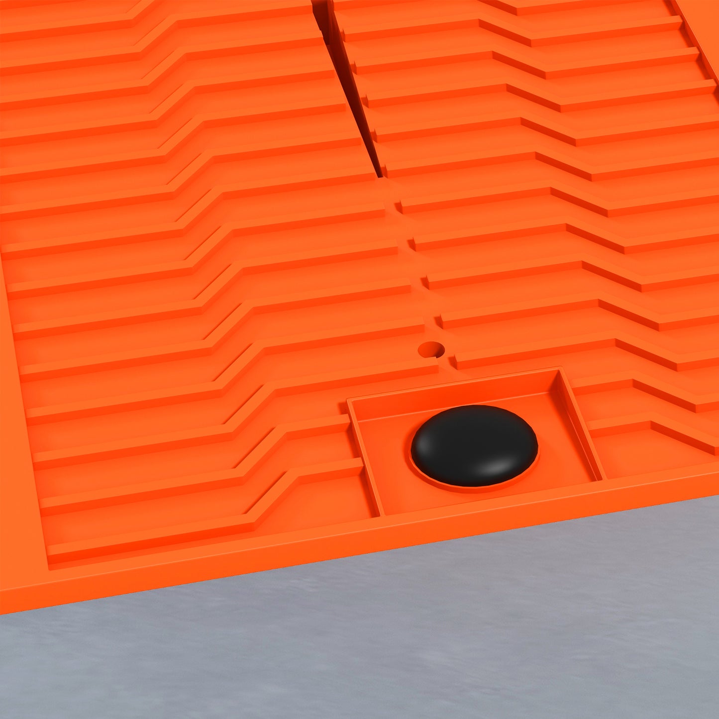 2 PCs Car Ramps Heavy Duty 2.5 Ton Motorhome Levelling Ramps, Plastic Garage Workshop Car Lift