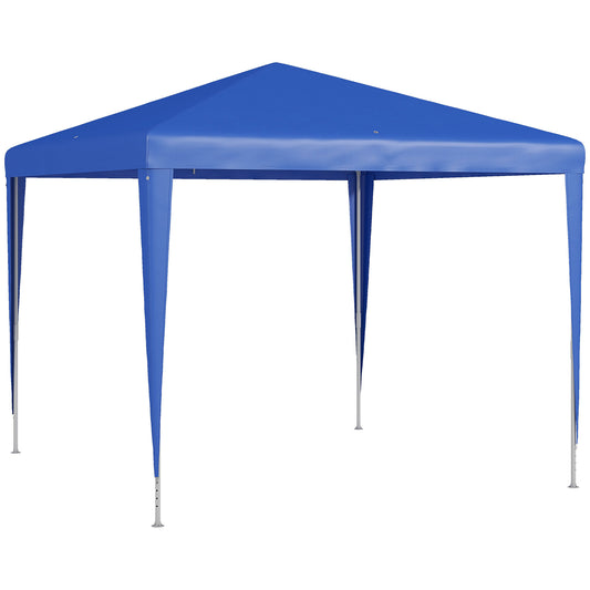 2.7m x 2.7m Garden Gazebo Marquee Party Tent Wedding Canopy Outdoor(Blue)