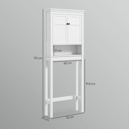 Over-Toilet/Appliance Storage Cabinet - White