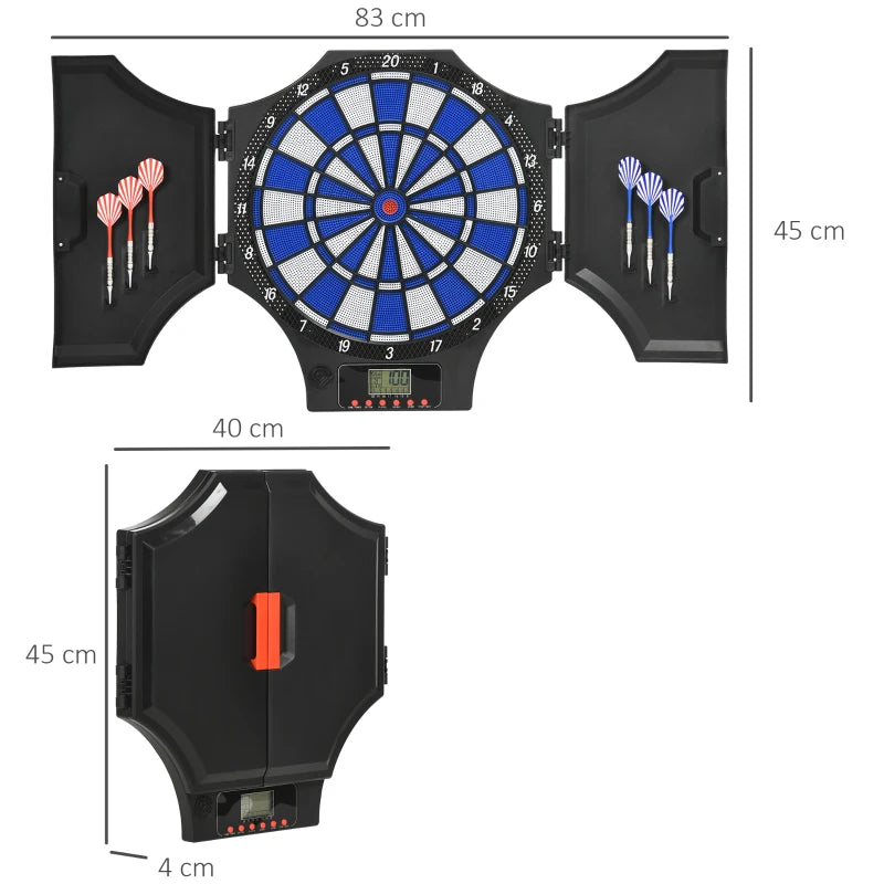 Electronic Dartboard Set with 6 Darts and 31 Game Modes