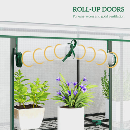 46 x 215cm Nine-Shelf Greenhouse