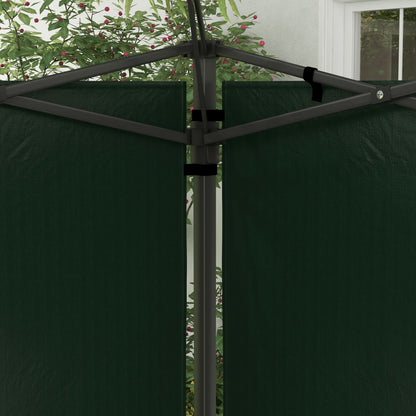 Set of Two 3 x 3m Gazebo Frame Replacement Walls - Green