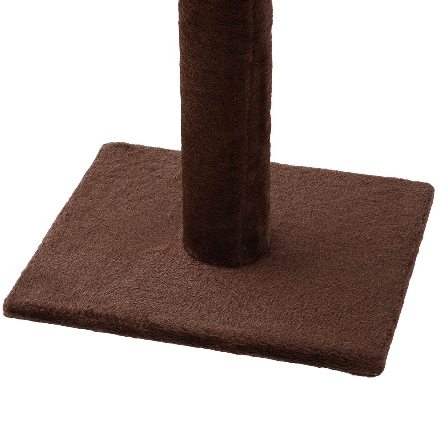 Floor to Ceiling Cat Tree 230-260cm Height Adjustable, 5-Tier Cat Tower with Scratching Posts, Hammock, Perches
