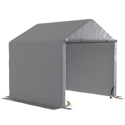 2 x 2m Garden Fabric Storage Tent - Grey