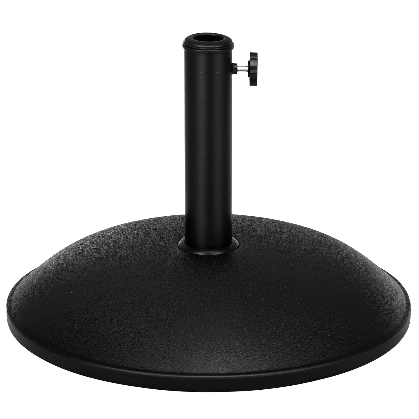 Heavy Duty Cement Parasol Base 20kg Round Patio Umbrella Stand Garden Outdoor Shade Holder for Dia. 35mm/38mm/48mm Poles
