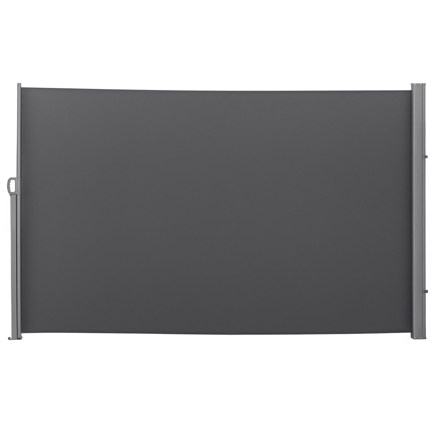Retractable Sun Side Awning Screen Fence Patio Garden Wall Balcony Screening Panel Outdoor Blind Privacy Divider (3x1.8M