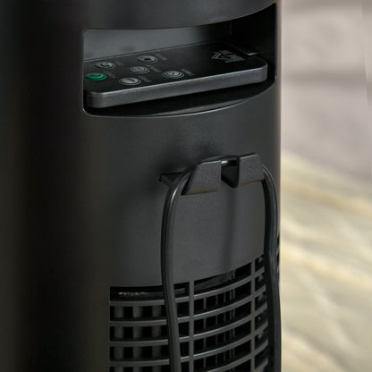 46" Oscillating Tower Fan with Remote Control, 12H Timer, 3 Speed, 4 Modes, Quiet Cooling Fans