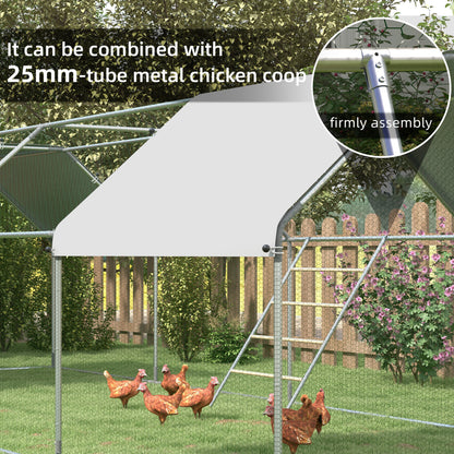 Chicken Perch for Coop, Wooden and Galvanised Steel Roosting Bar Jungle Gym, Chicken Roosting Ladder for Backyard Farm