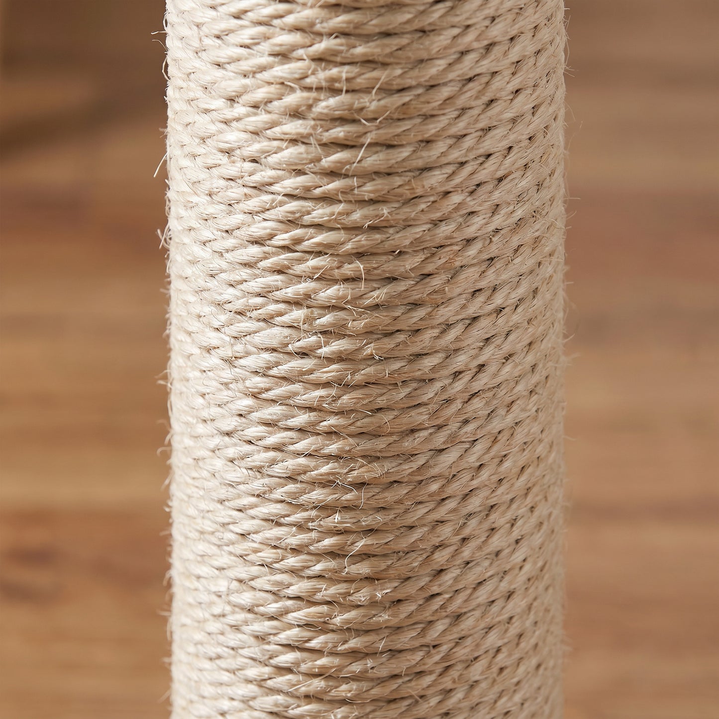 Floor to Ceiling Cat Tree 230-260cm Height Adjustable, 5-Tier Cat Tower with Scratching Posts, Hammock, Perches