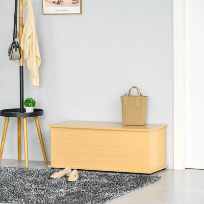 Storage Chest, Large 113L Blanket Box, Shoe Bench with Safety Hinged Lid, Storage Trunk, Bed End Bench for Bedroom, Hallway