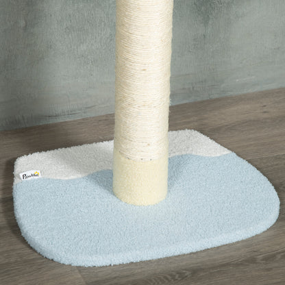 260cm Adjustable Floor-To-Ceiling Cat Tree w/ Anti-Tipping Kit, Toy Ball