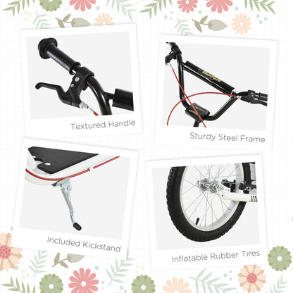 Kick Scooters for Kids with Adjustable Height, Anti-Slip Deck, Dual Brakes, Rubber Tyres