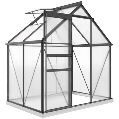 192.5 x 131cm Walk-In Polycarbonate Greenhouse