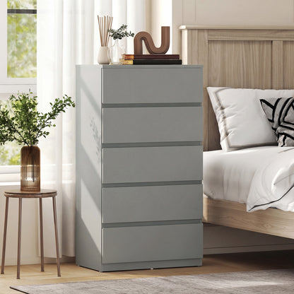 Chest of Drawers, 5-Drawer Storage Cabinets, Modern Dresser, Storage Drawer Unit for Bedroom