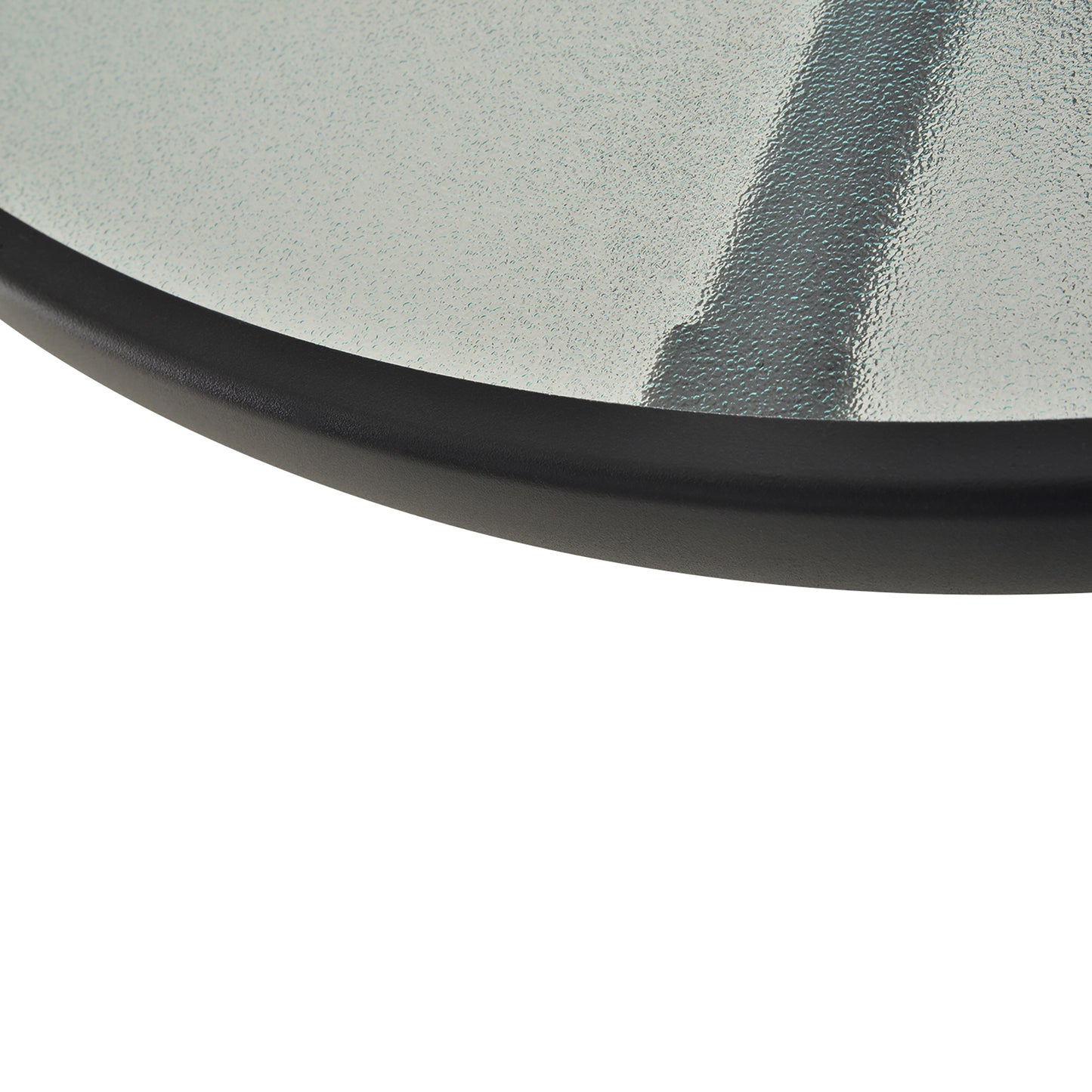 80 cm Round Garden Dining Table with Parasol Hole for 4, Outdoor Coffee Bistro End Side Table