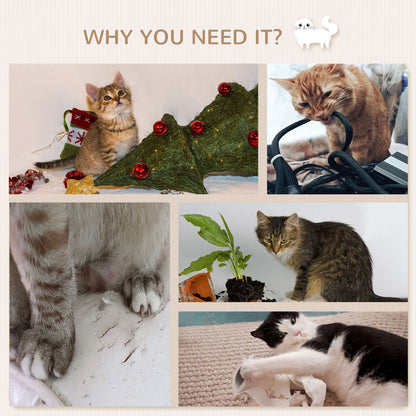 6-Piece Cat Wall Shelves Set with Condo, Cat Wall Furniture with Platforms, Sisal Scratching Post, Bed, Toy Ball, Grey