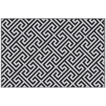 152 x 243 cm(5x 8ft) Outdoor Rug Reversible Mat Plastic Straw Rug Portable RV Camping Mat for Garden Deck Picnic Indoor
