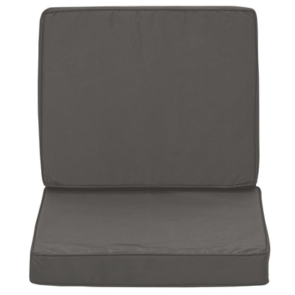 2-Piece Garden Seat and Back Cushion Set, Replacement Cushions for Outdoor Furniture with Seat Cushion and Back Cushion