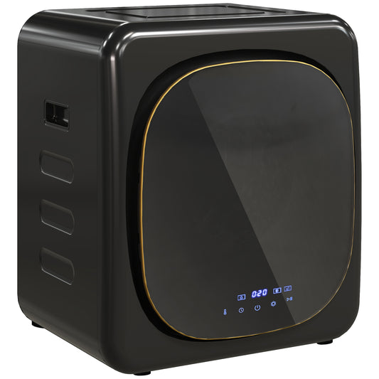 2.5 kg Compact Tumble Dryer, with UV Sterilisation - Black