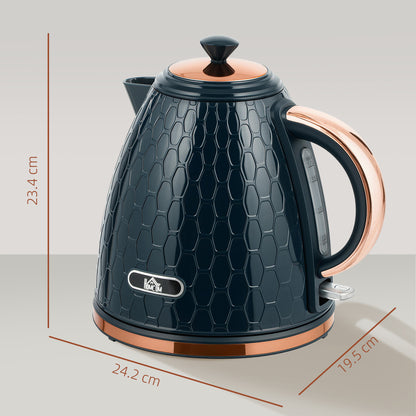 3000W Rapid Boil Honeycomb Kettle - Dark Blue