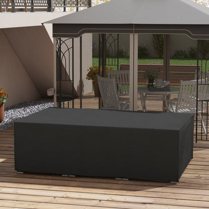 155 x 222cm Waterproof Furniture Cover - Black