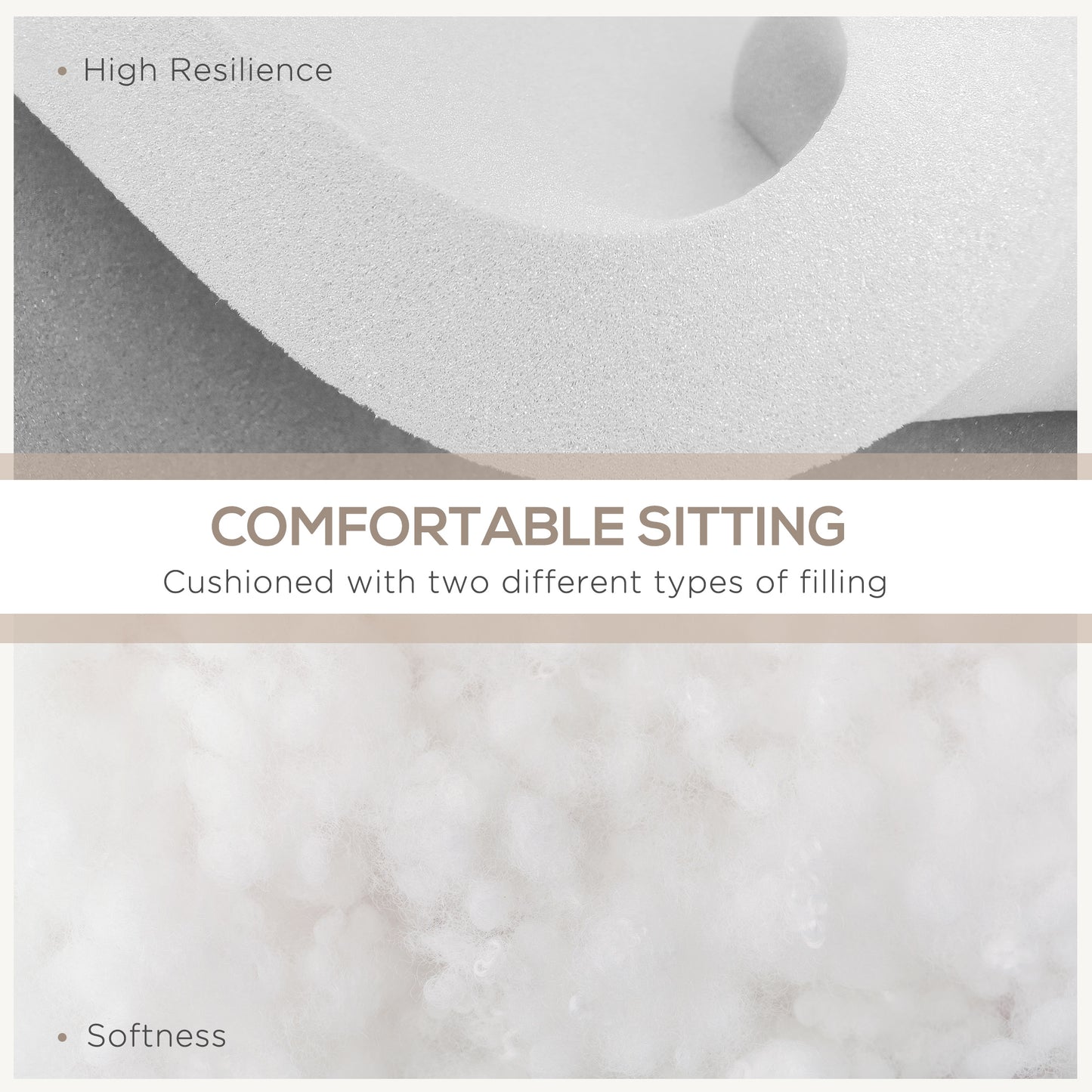 14-piece Dining Set Cushions - Cream