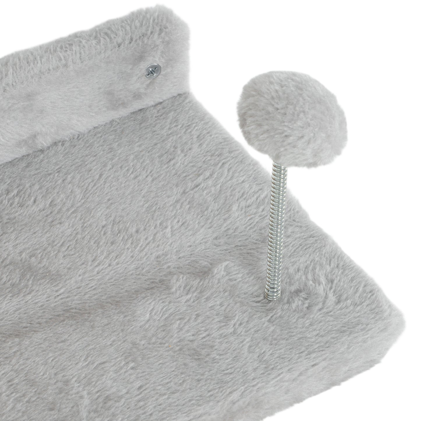 4-Piece Cat Wall Shelves with Steps, Ladder, Jumping Platforms, Light Grey