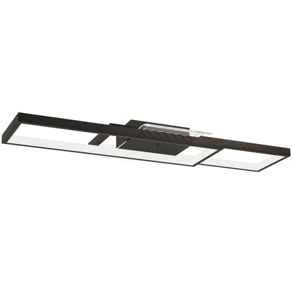 LED Ceiling Light, Modern Dimmable Ceiling Light with Wall Switch & Remote Control