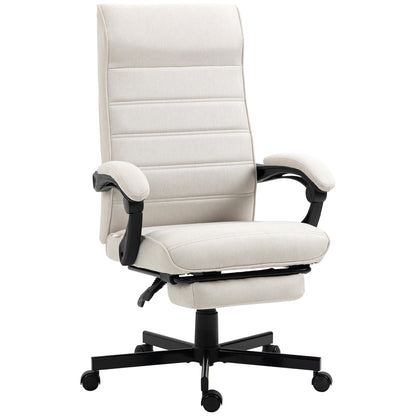 Office Chair, Computer Desk Chair, Fabric Swivel Chair with Adjustable Height and Rolling Wheels for Home Office Work Study