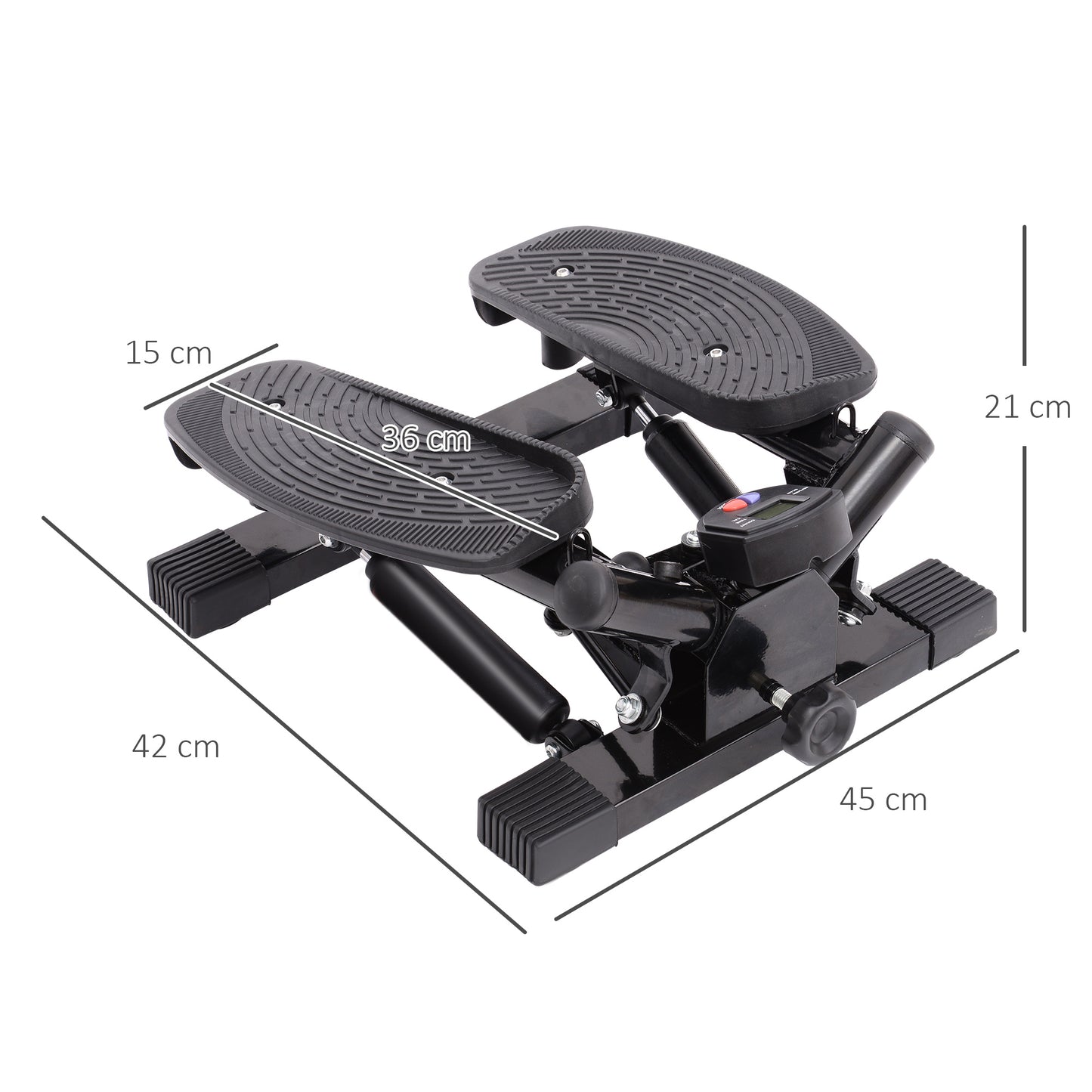 Portable Mini Stepper, Exercise Fitness Machine for Legs Arms Thigh Toner Toning Machine