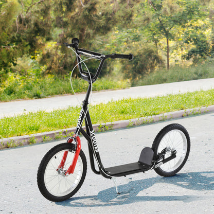 Kick Scooters for Kids with Adjustable Height, Anti-Slip Deck, Dual Brakes, Rubber Tyres