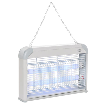 Electric Fly Zapper, 20W Electric Fly Killer, Wall Hanging Bug Zapper Indoor & Outdoor Attracting Insect Mosquito Killer