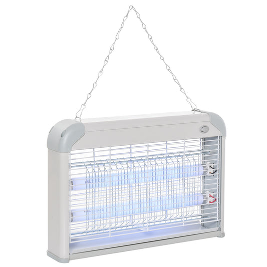 Electric Fly Zapper, 20W Electric Fly Killer, Wall Hanging Bug Zapper Indoor & Outdoor Attracting Insect Mosquito Killer