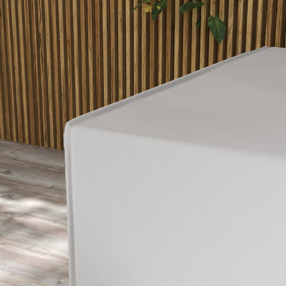 Outdoor Garden Furniture Cover Waterproof, Anti-UV 600D Heavy Duty Oxford Fabric Patio Furniture Cover for Rectangular Sofa T