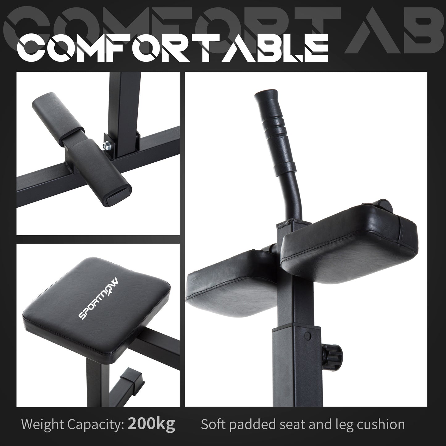 Seated Leg Extension Machine, Adjustable Leg Raise Machine and Curl Machine with Plate Loaded for Hip