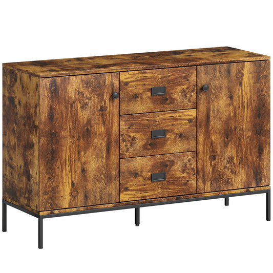 Modern Rustic Brown Sideboard