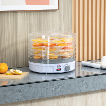 5 Tier Food Dehydrator, 245W Food Dryer Machine with Adjustable Temperature Control for Drying Fruit, Meat, Vegetable